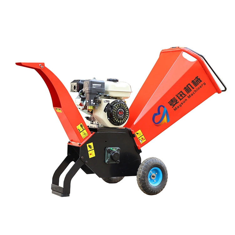 2023 Maysun Factory Professional Customized Sawdust Productive Wood Shredder Agricultural Wood Chipper Shredder Diesel Oil Machine