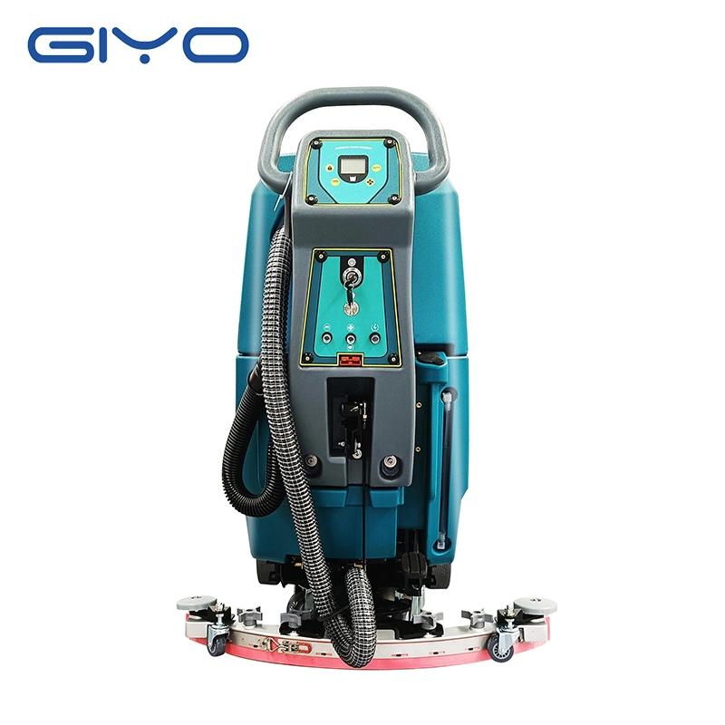 Industrial Battery Powered Walk Behind Floor Scrubber Cleaning Equipment for School/ Street /Hotel /Shops /Office