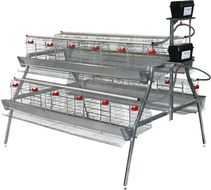 Battery a Type 4 Tiers 5 Doors Raising Cage for Layer Chicken Raising Poultry Farm/Farming Equipment