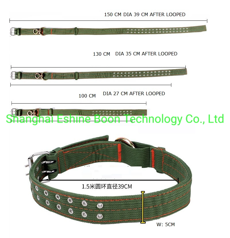 New Arrival Cattle Canvas Neck Strap Calf Belt with Tag Collar