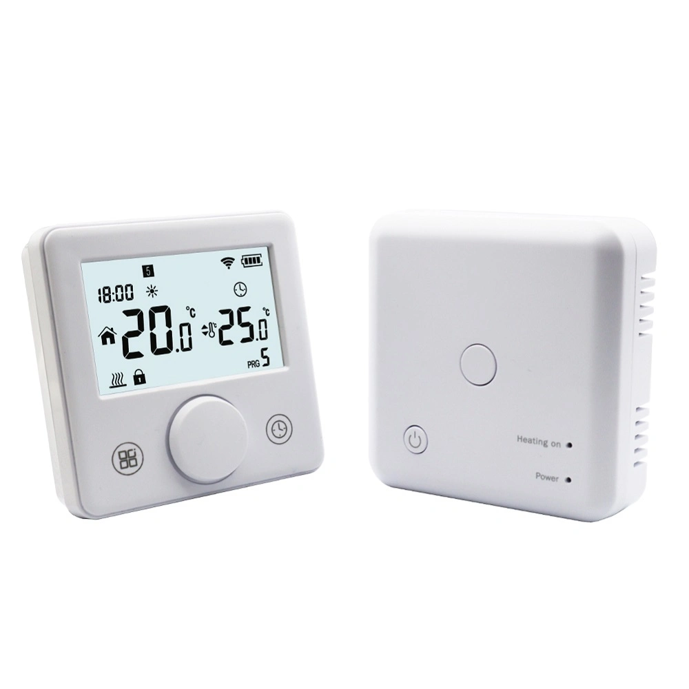 Wireless RF WiFi Control for Floor Heating Gas Boiler System Room Thermostat