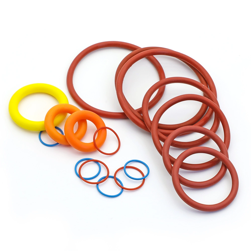 Customized OEM NBR EPDM FKM Cr Sil Silicone Rubber Seal Part Rubber O-Ring