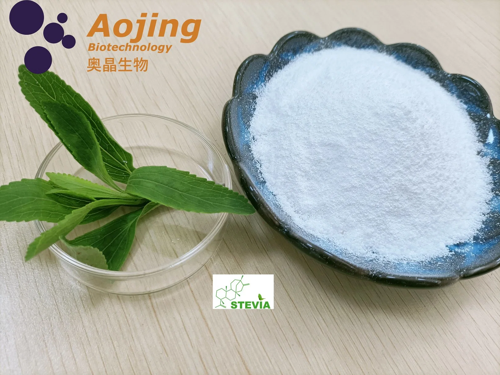China Stevia Extract Aojing Bio Stevia Ra90%