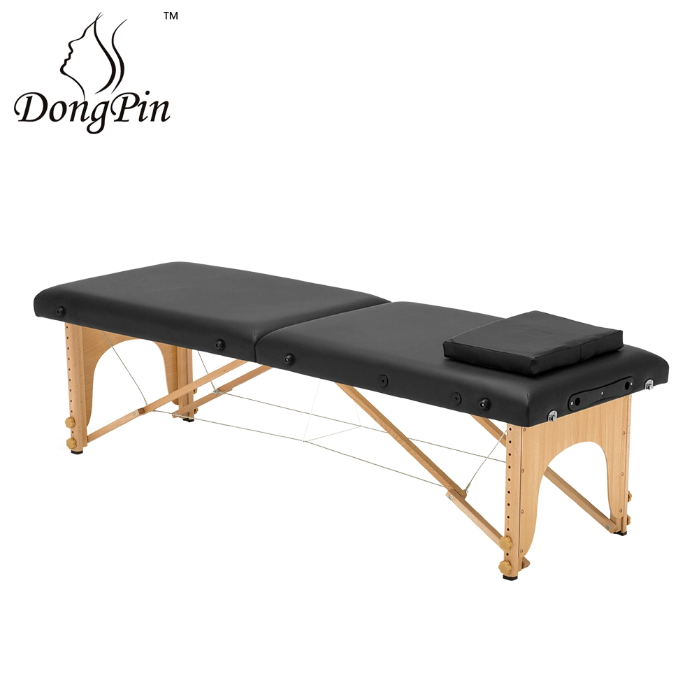 Beauty Equipment Stretcher Portable Massage Table Wooden and Foladbale