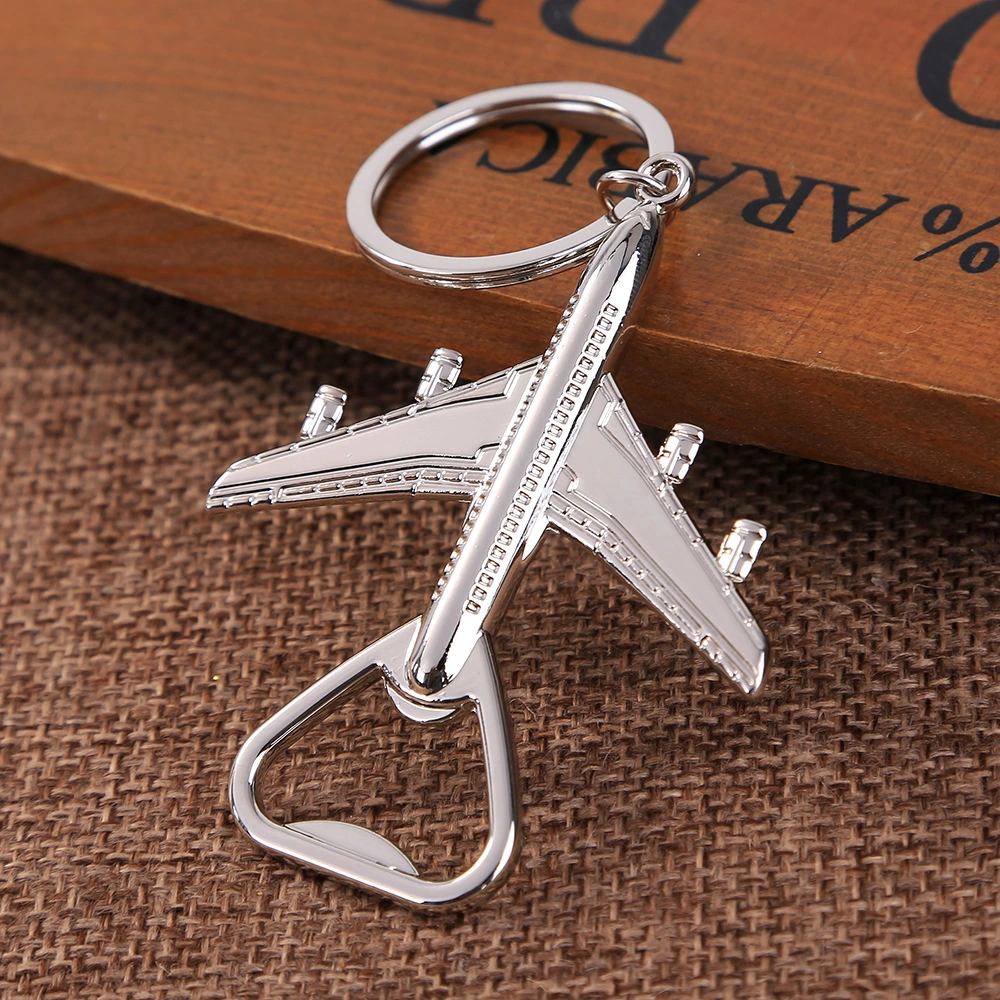 Elegant Custom Alloy Airplane Bottle Opener Bar Kitchen Use