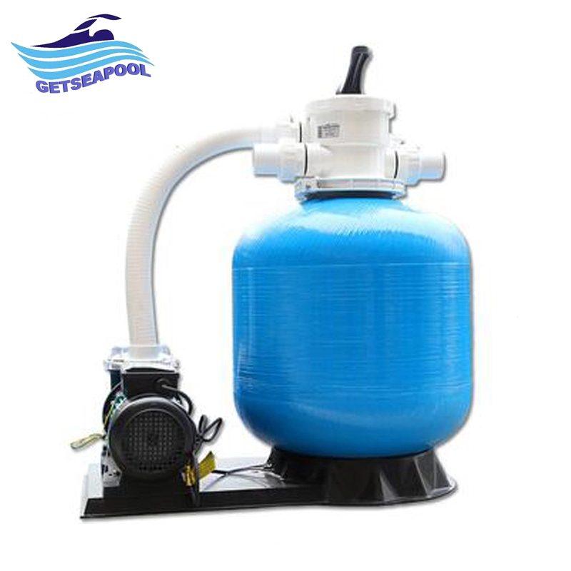 precio de fábrica del sistema de filtración de agua Piscina filtro de arena con la bomba