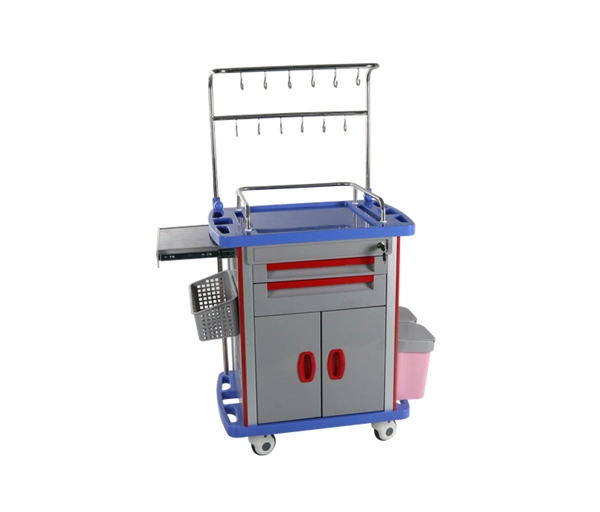 Medical Hospital Cart Transfusion Integrated Nursing Trolly Drug Delivery Cart Medical Furniture