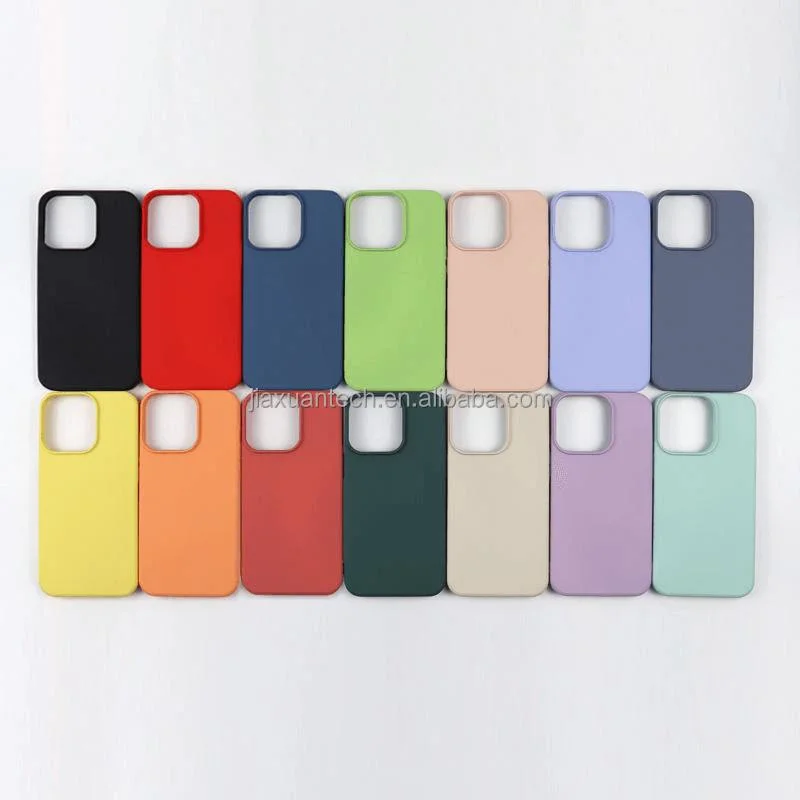 Original Flüssigsilikongehäuse für iPhone 13 12 11 SE Soft Silicon Phone Cover für iPhone 14 pro Max Mobile Abdeckungen Mag. Saf