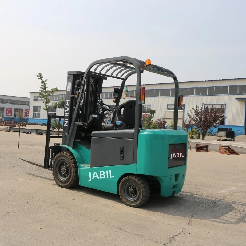 China Manufacturer 2.5ton with Side Shift and Solid Tyres Counterbalance Mini Electric Forklift Price