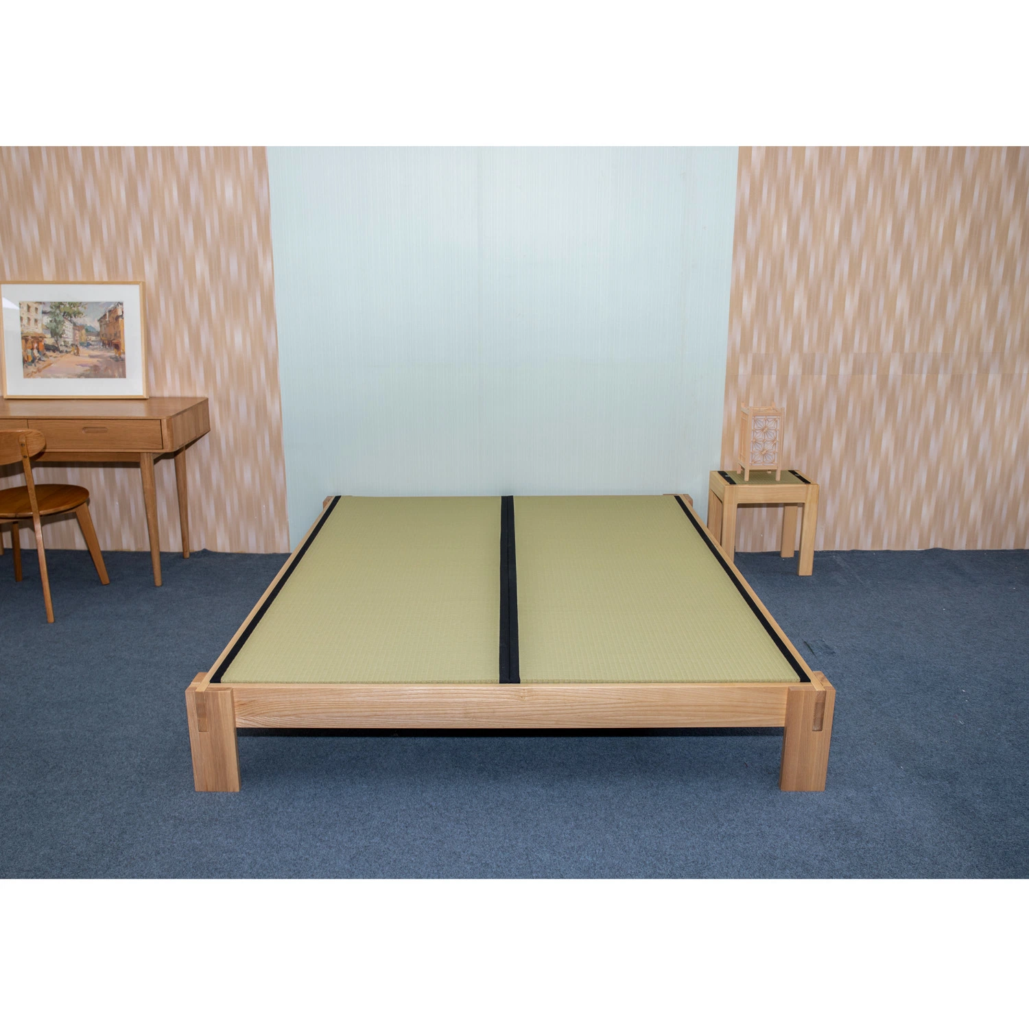 Customize Solid Wood Simple Tatami Bed