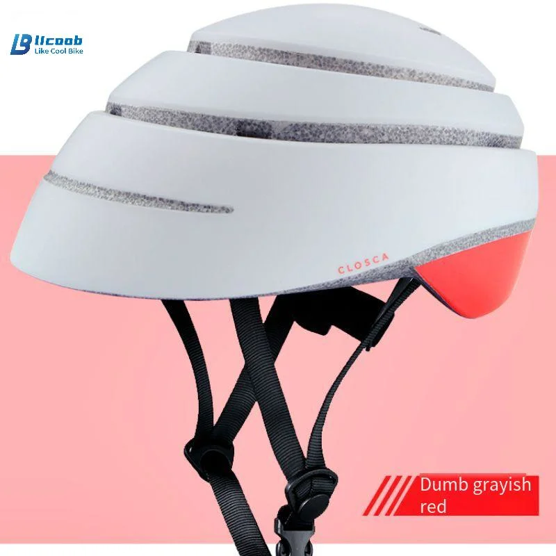 Casco plegable Bicicleta de carretera eléctrica casco de bicicleta caballo casco de seguridad