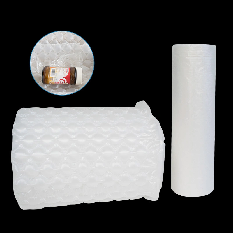 Fabricante China 100% biodegradable Film Bolsa almohada Cojín de Embalaje Hinchable de burbujas de aire de almohadas de envío