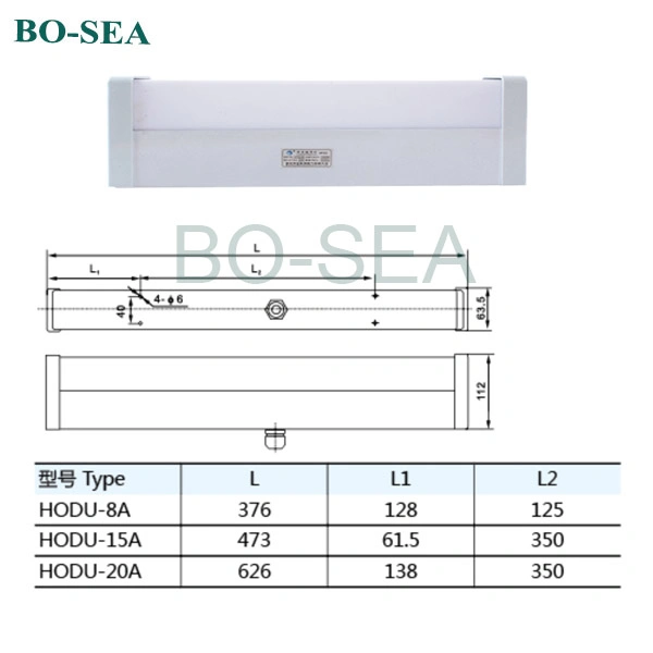 Hodu-15A 1*15W Ship Fluorescent Mirror Light