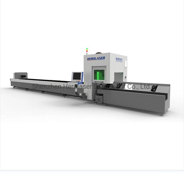 Metal Pipe Tube Fiber Laser Cutting Machine for Stainless Steel Galvanized Sheet