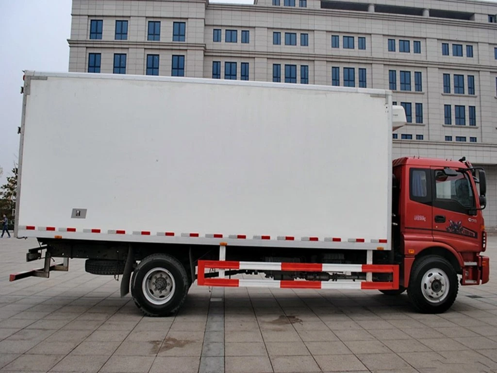 Foton Aumark 4X2 8ton refrigerados de 10 toneladas, un cuarto frío Van camión utilizado camión frigorífico para la venta