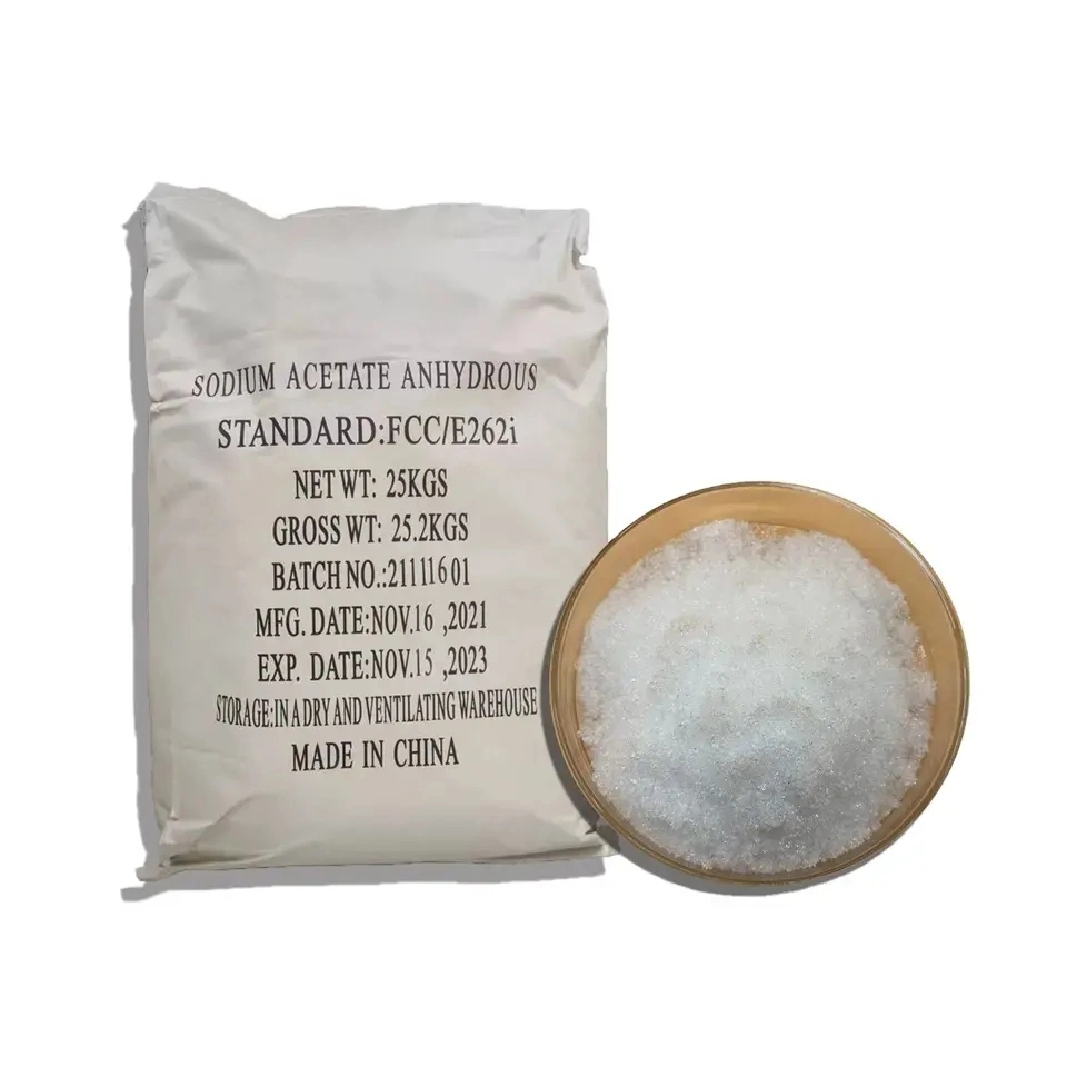 High Purity Wholesale/Supplier Food Grade Sodium Acetate with Halal/Kosher Certificates