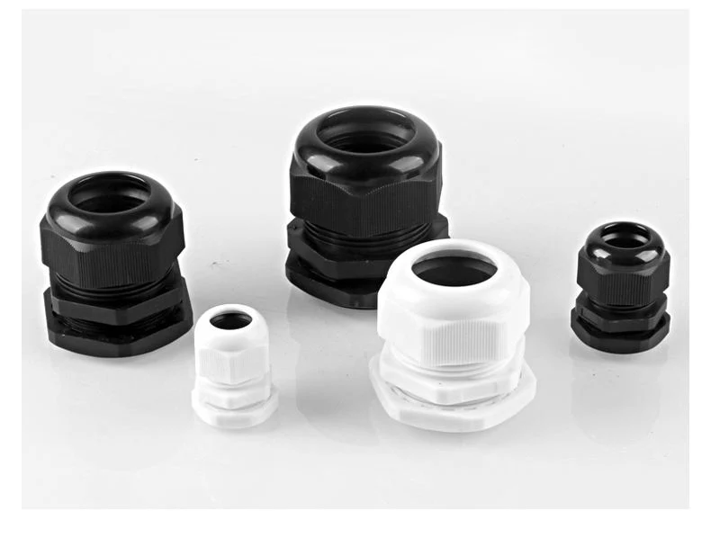 Plastic Tensile Joint Nylon Claw Type Fixed Head Cable Gland Factory Direct M40 Nylon Plastic Waterproof Adjustable