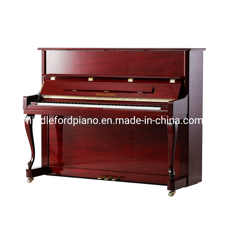 123cm de curvatura de las piernas Claret-Red Acoustic piano vertical