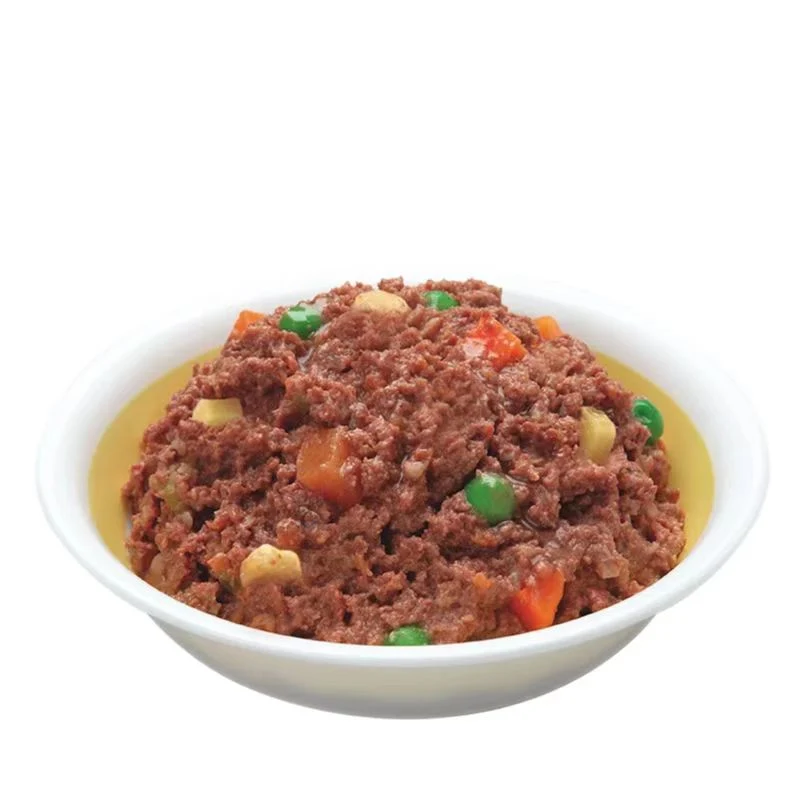 High Protein Natural Beef Dog Food Canned