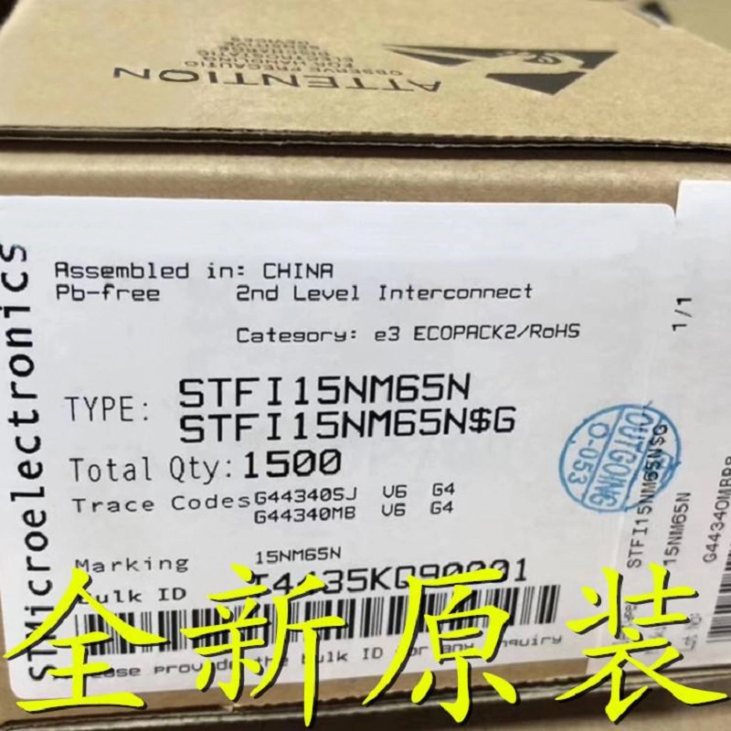 New and Original Electronic Components IGBT Stfi15nm65n