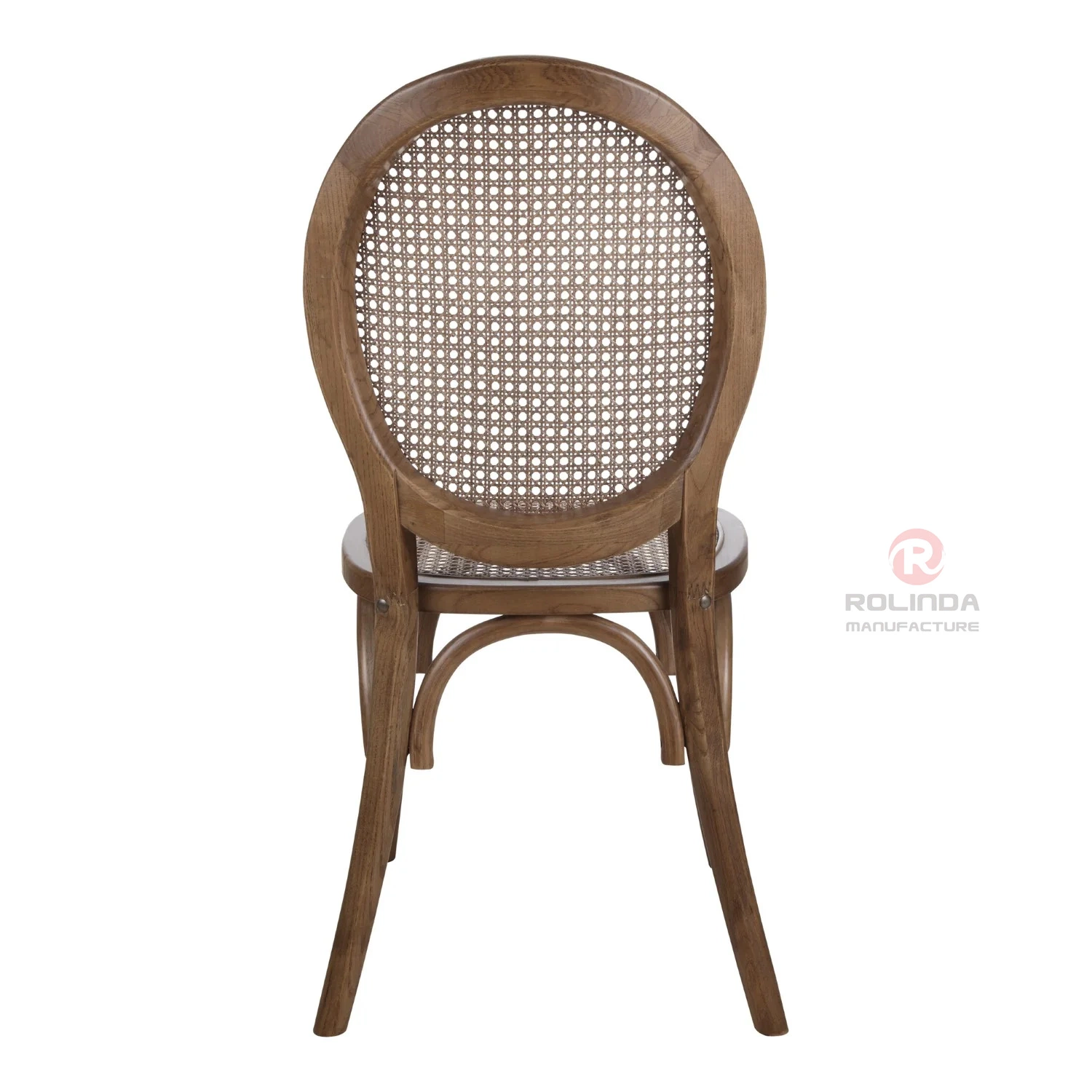 Vermietung Stapelbare Rattan Rücken Xv Stuhl Rattan Catering Chair Dining Stühle