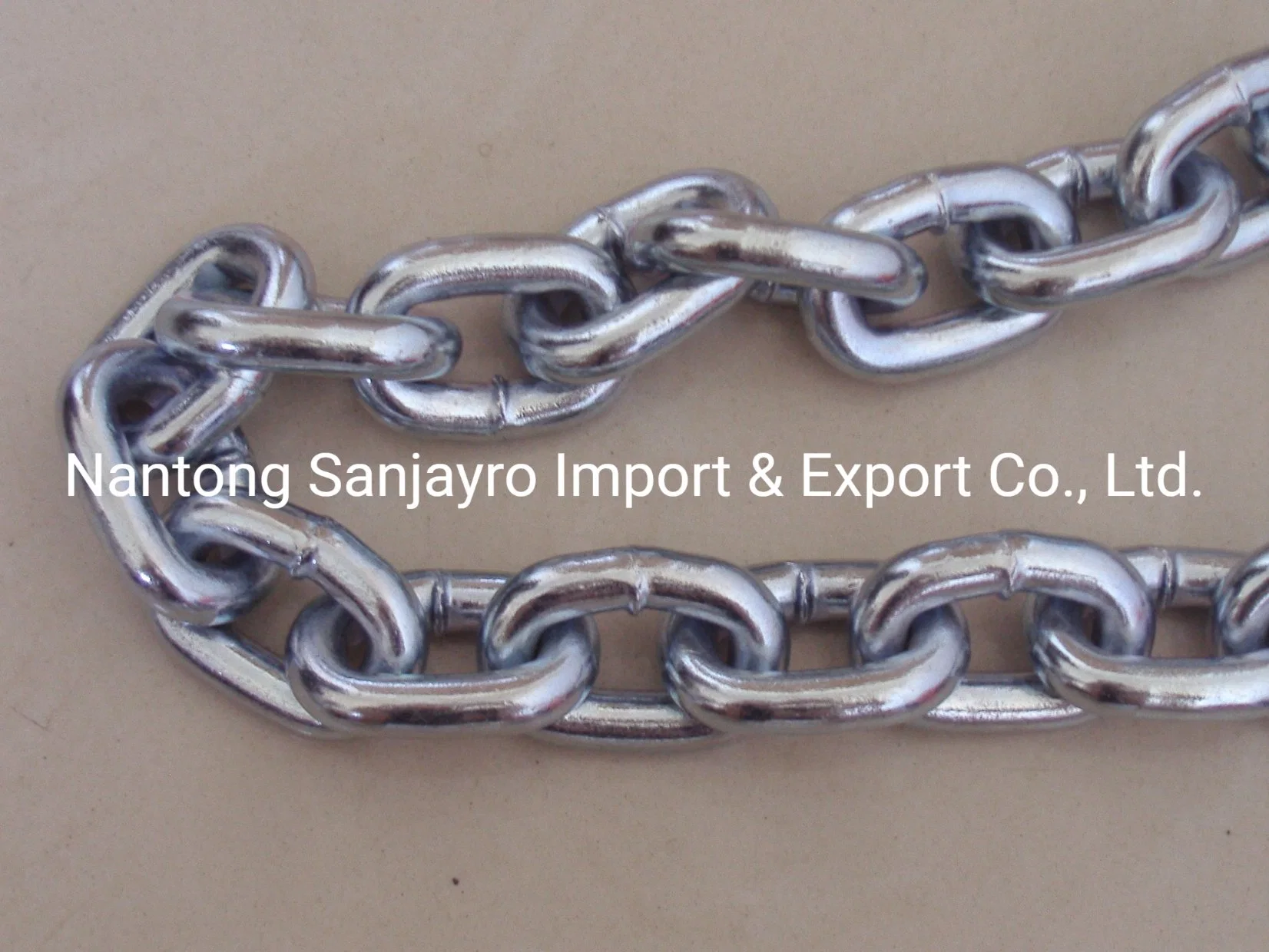 High Carbon Steel DIN 766 Alloy Steel Mild DIN763 Link Chain Rigging Hardware