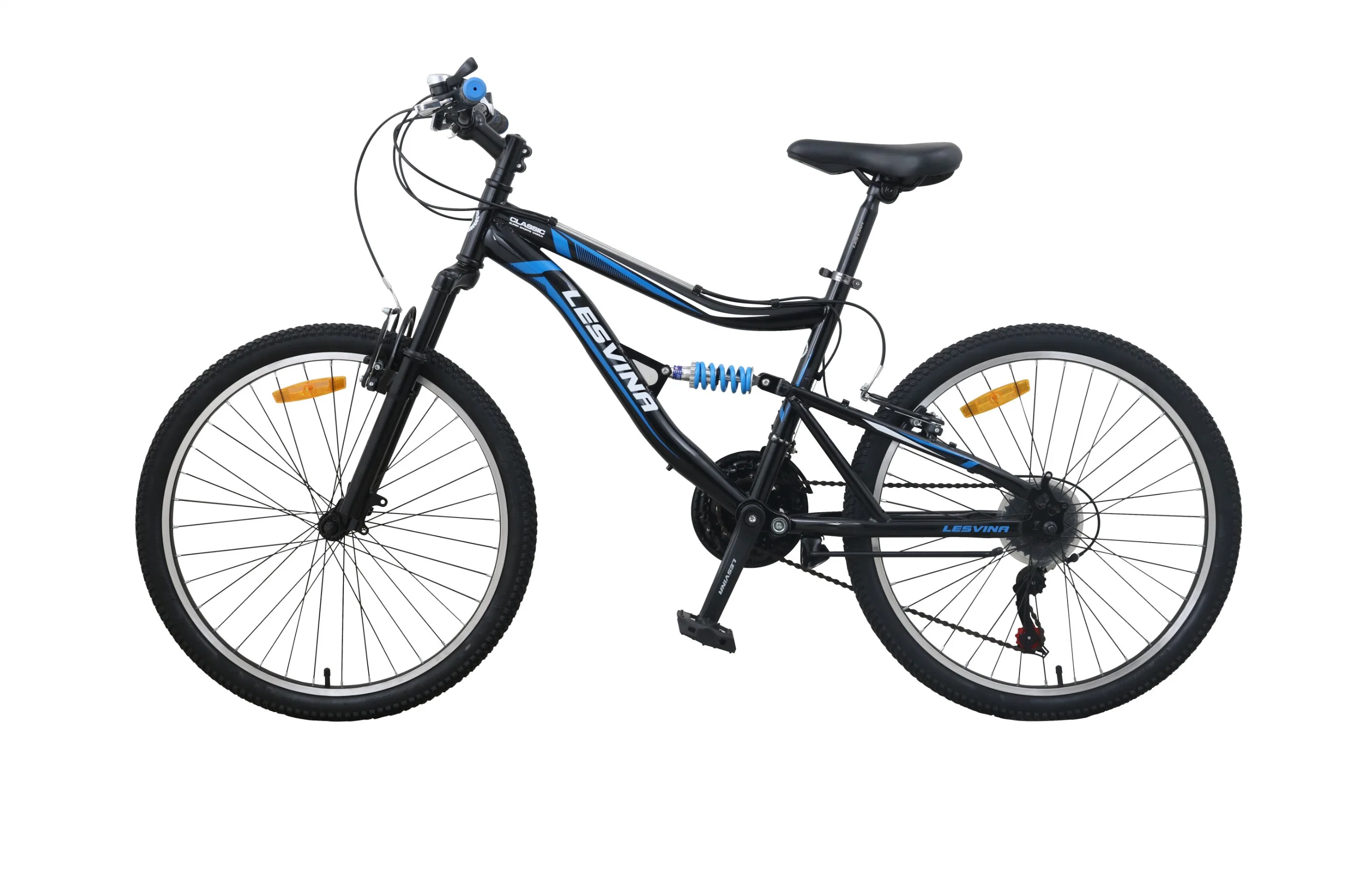 OEM 24-Inch Steel Frame Mountain Bike with Suspension 21s