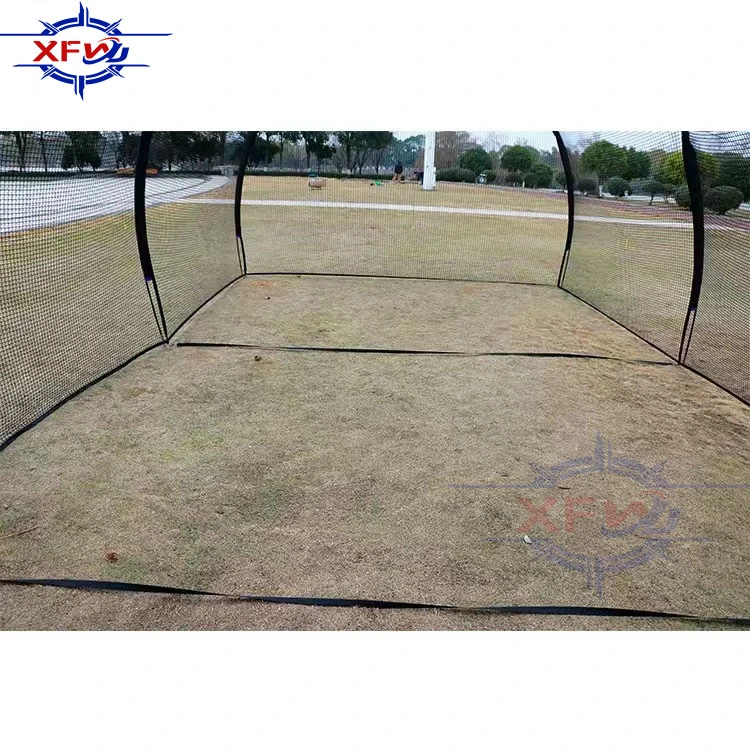 Portable Baseball Batting Cage Outdoor Tunnel Cricket Softball Hitting Training Net