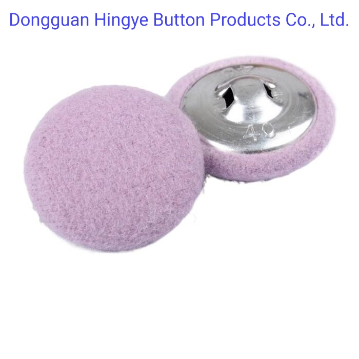 Aluminum Fabric Cover Button Metal Fabric Covered Button Fabric Cover Shank Button for Ladies Clothes Accessories