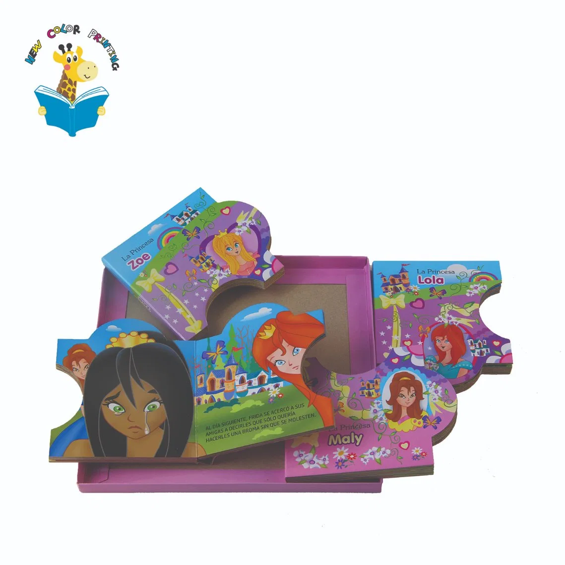 Libro Puzzle box set que incluye 4 libro de la junta poco