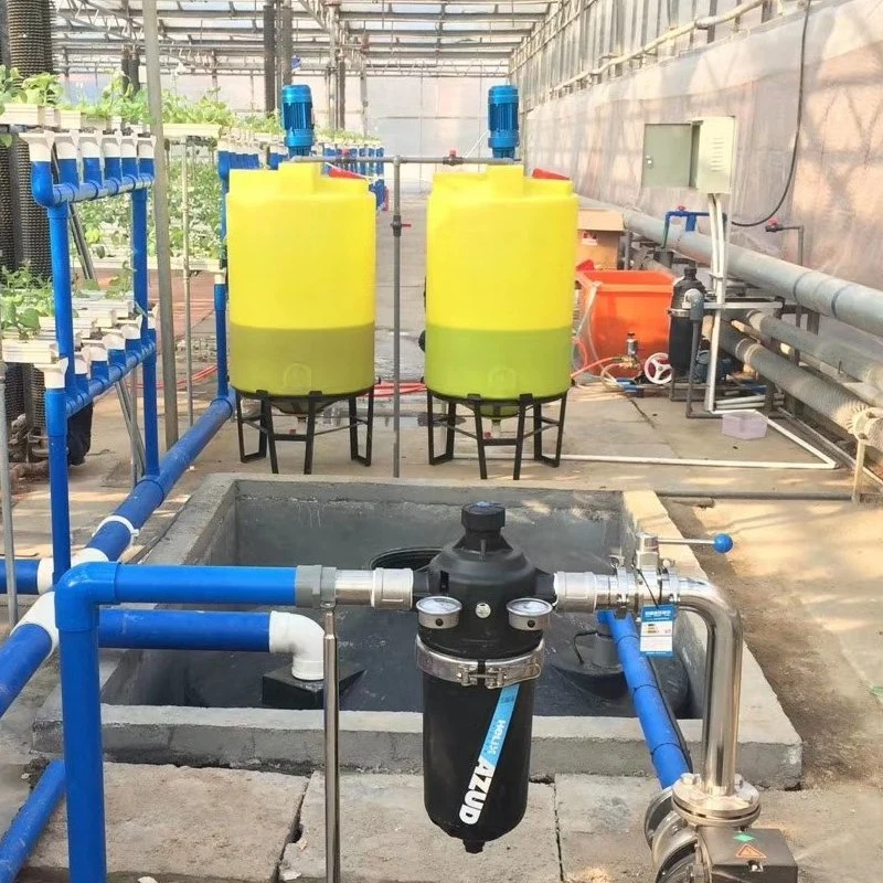 Agricultura agua personalizada y equipo integrado de fertilizantes
