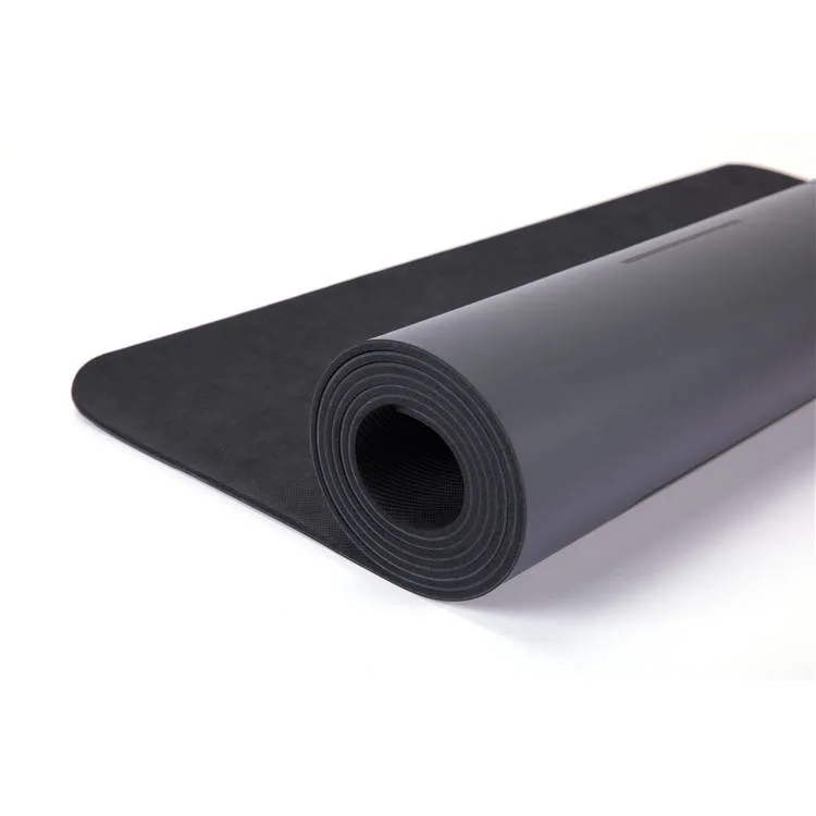 Plegable de viaje al por mayor Fitness PU Natural caucho Yoga Mat