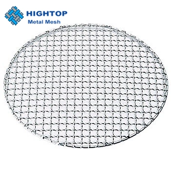 Cheap Steaming Cooling Barbecue Round BBQ Mesh Grill Stainless Steel Barbecue Net