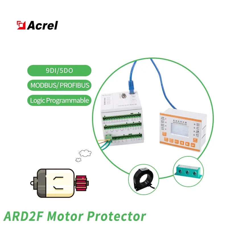 Acrel Ard 3 Phase Motor Overload Protection Devices with RS485 Communication