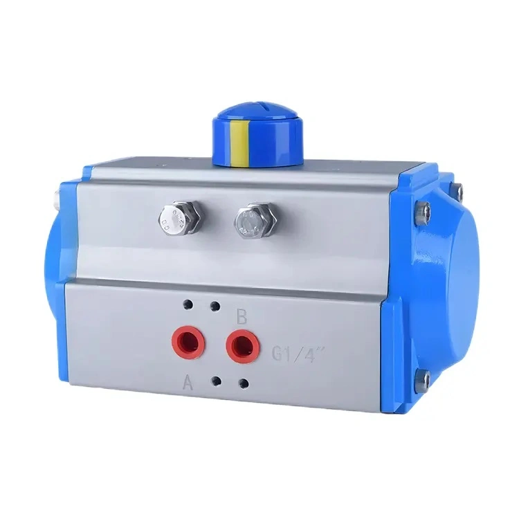 Pneumatic Ball Valve Actuator Control for Air Water Gas Oil Steam 3 Pieces Ball Valve