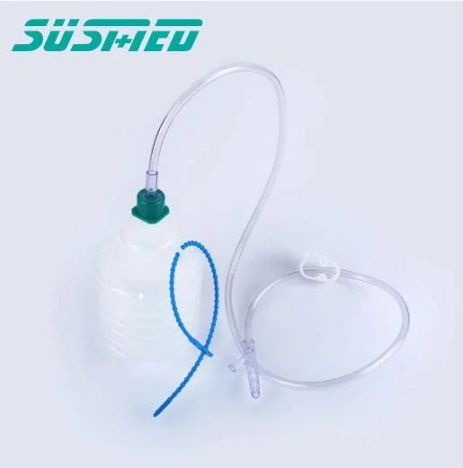 PVC médico fechado drenagem ferida sistema Hollow