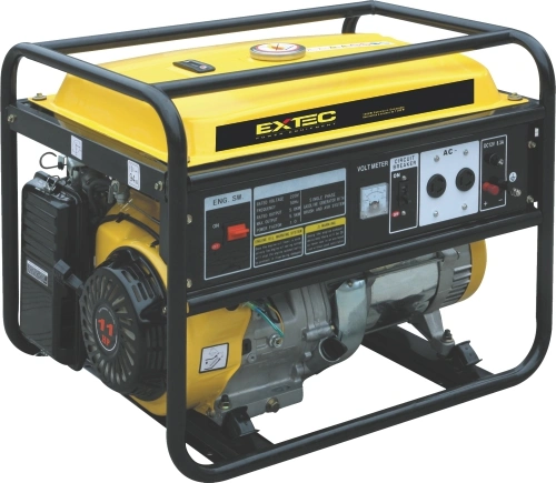 Extec Ex8000 6kw-7.2kw Ex420 420cc 15HP 2-Pole Air-Cooled Gasoline Generator for Emergency