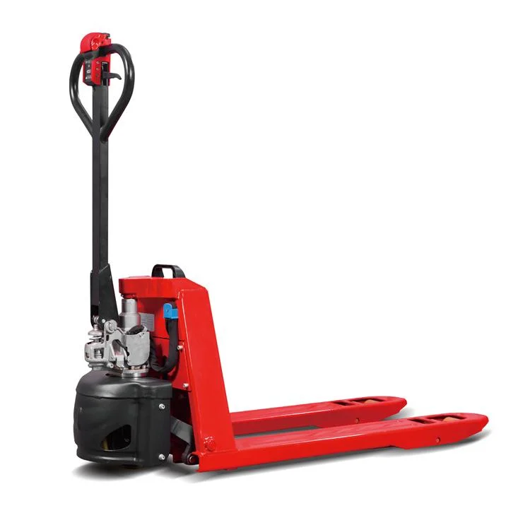 Semi Electric Pallet Truck 1.5ton Lithium Battery Pallet Truck with Strong and Robust Chassis