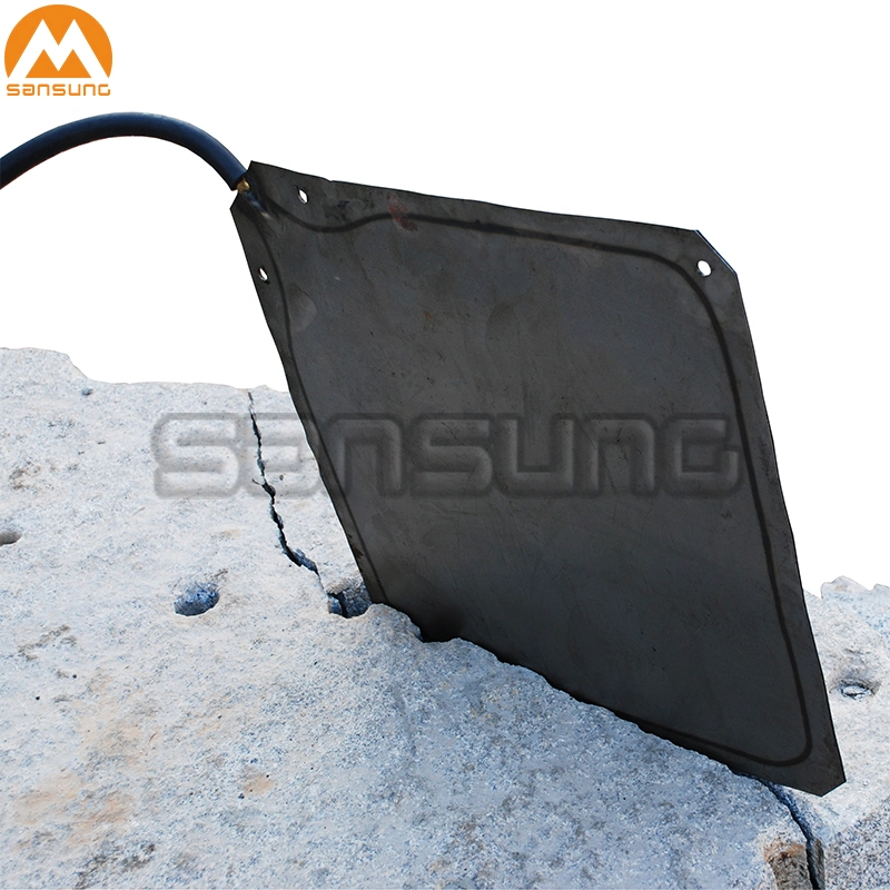 Diamond Wire Cutting Marble Block Pushing Down Tool Steel Cushion Water Hydrobag