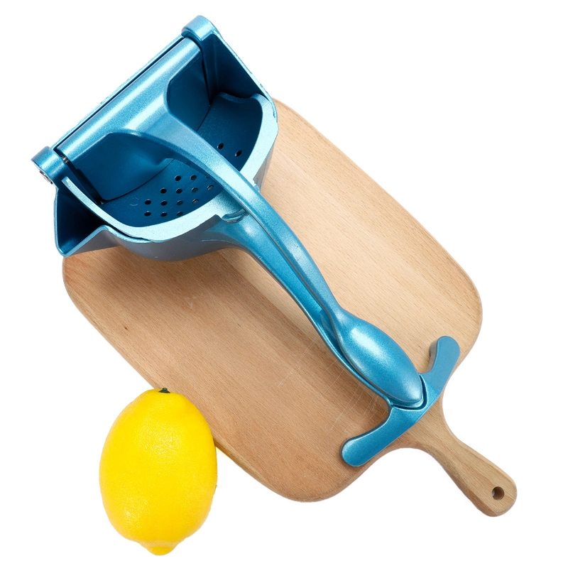 Aluminum Alloy Lemon Lime Orange Citrus Fruit Manual Juicer, Heavy Duty Hand Press Detachable Squeezer