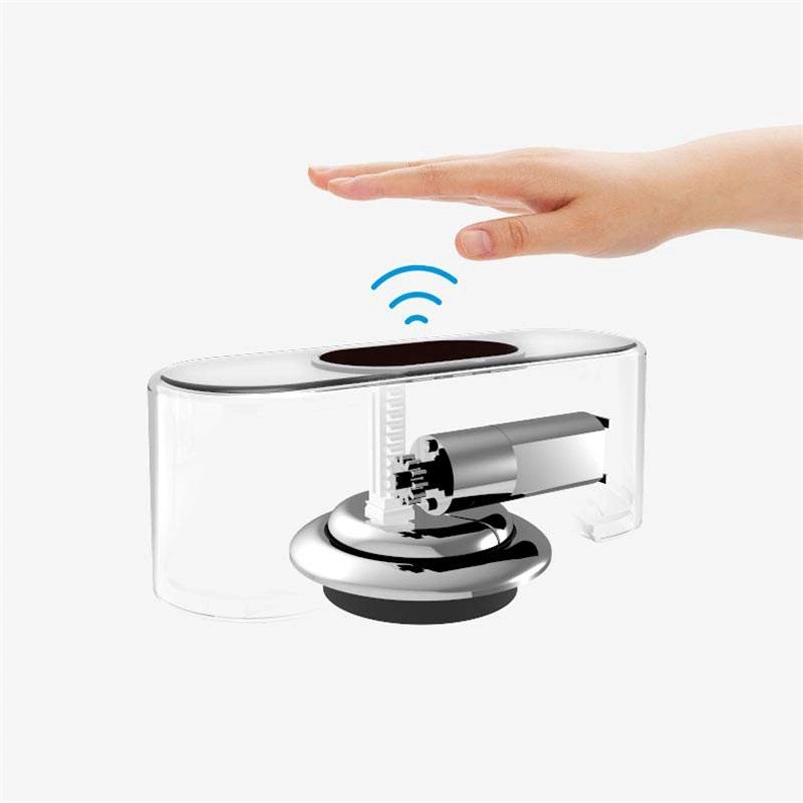 Manos libres Touchless automático Infrared Motion sensor inodoro Flush Assistant - Agua agua agua de repuesto inodoro enjuague automático inodoro sensor Fluxómetro