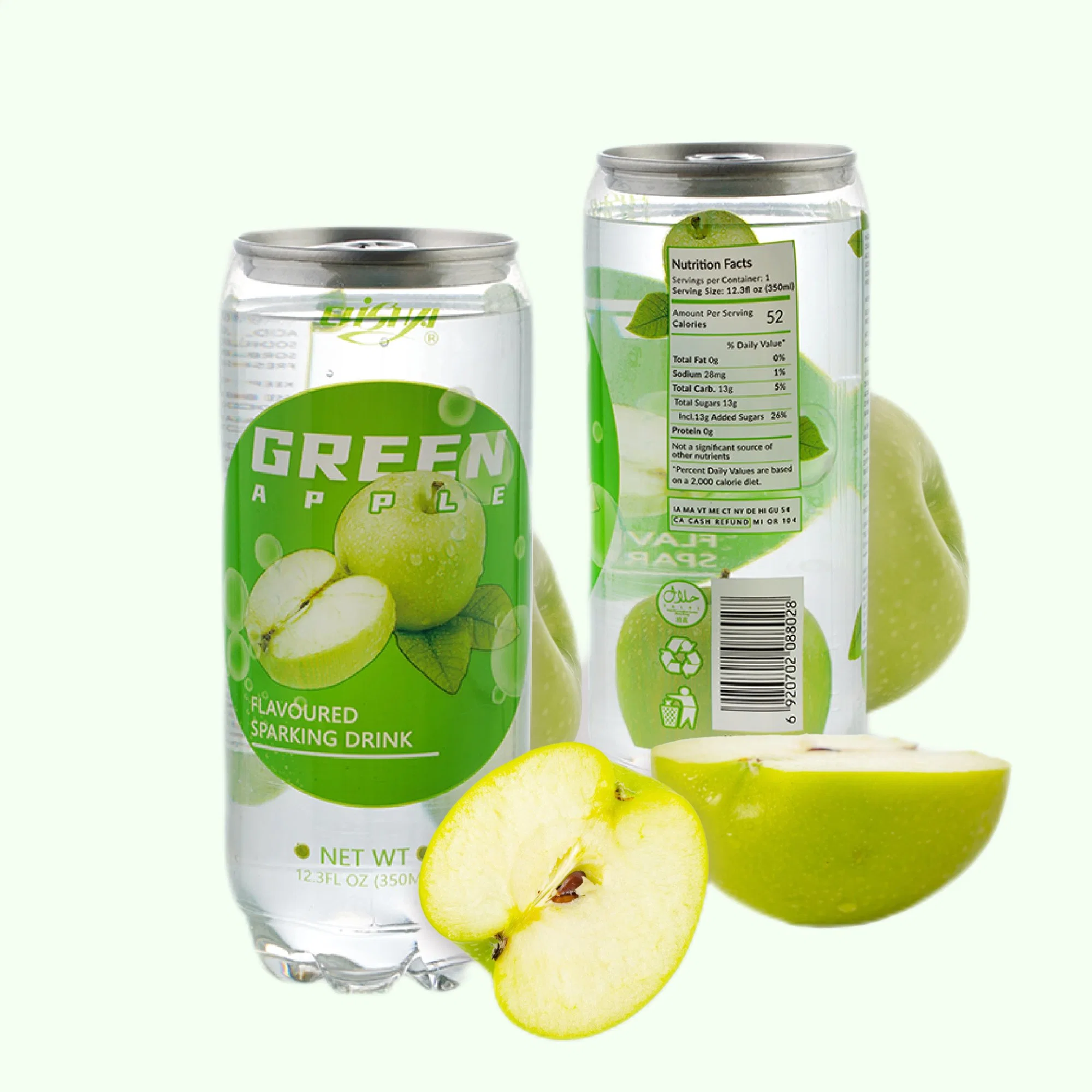 Fruit Flavor New Design Sparkling Water