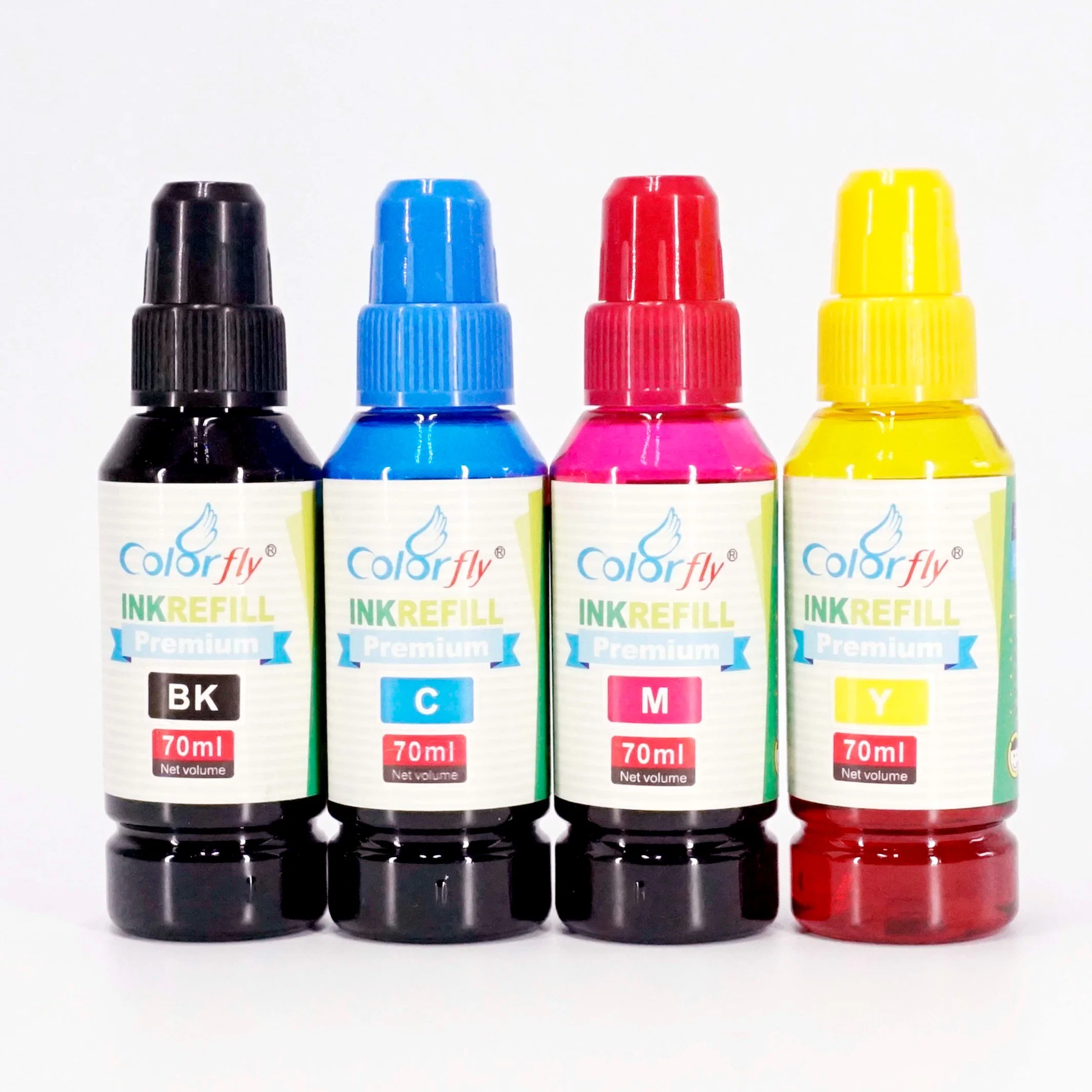 003, 102, 101, 105, 502, 504 Refill Bottle Dye Ink 70ml for Epson Ecotank Printer