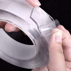 Reusable Car Acrylic Double Sided Tape, Self Adhesive Gel Transparent Nano Tape