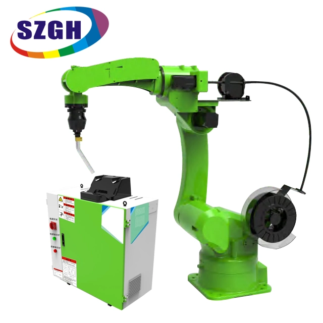 6-11 Axes Table Axis TIG / MIG /Laser Cutting Welder Industrial Welding Robots, Arc Welding Robotic Arm