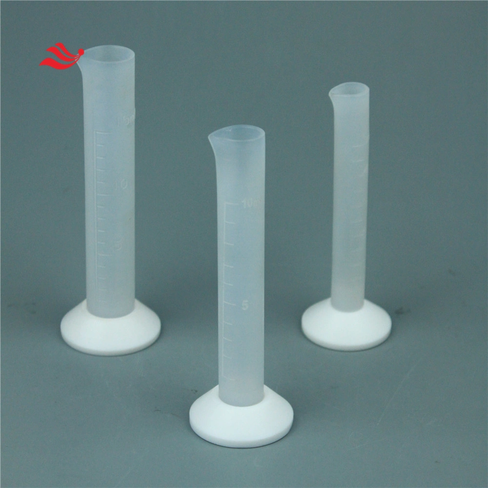 50ml FEP Graduated Cylinder with Graduation Measure Sample Volume High Purity Labware