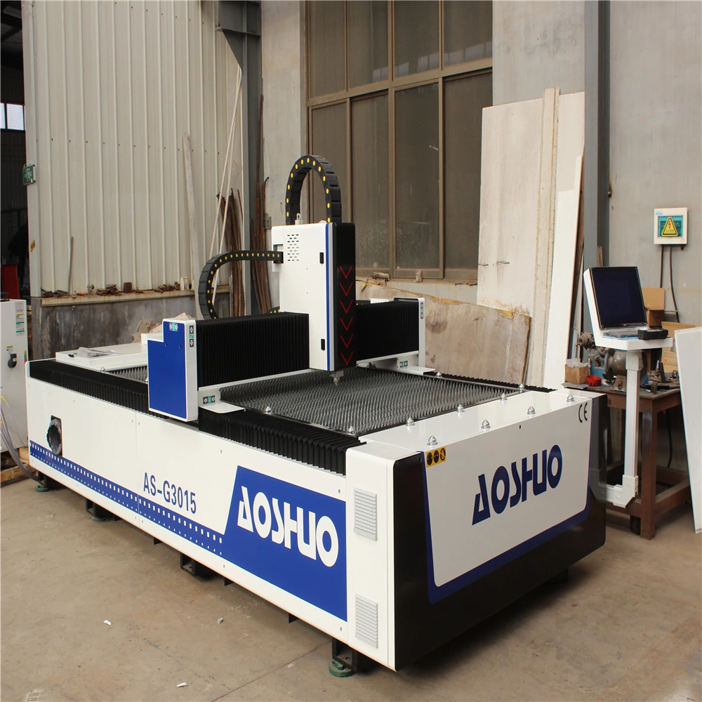 CNC Fiber Laser Metal Cutting Machinery GS-3015 Laser Power 2000W