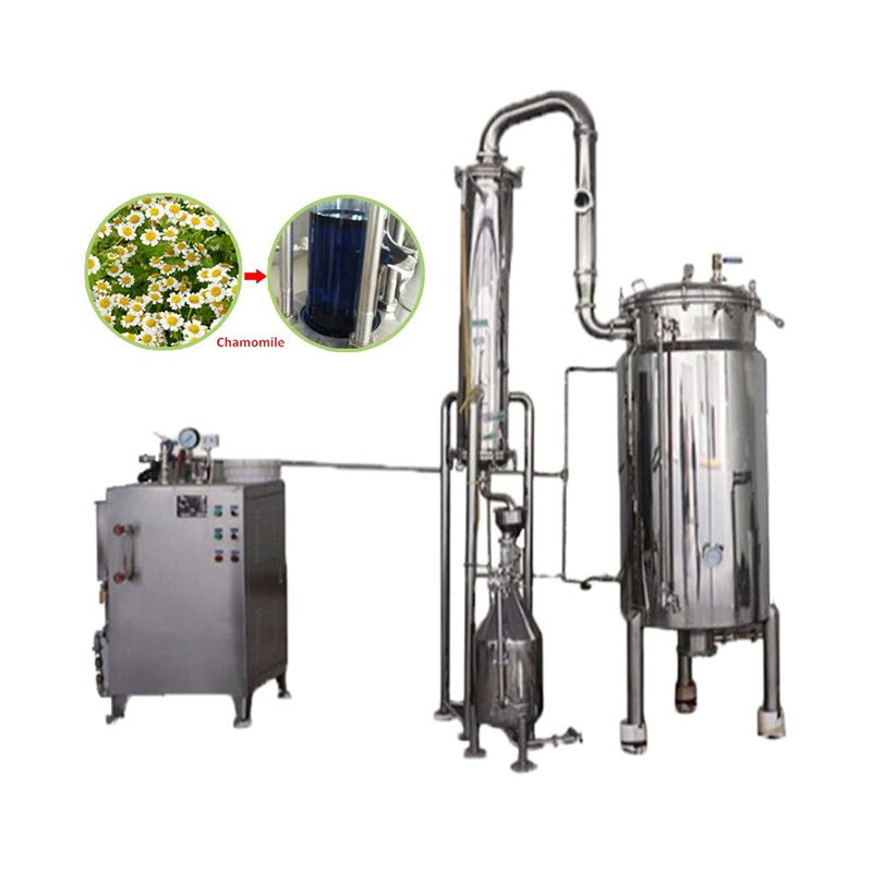 Factory Price ISO Jasmine Essential Oil Distillation Machine Herbal Oil Extraction for Sale