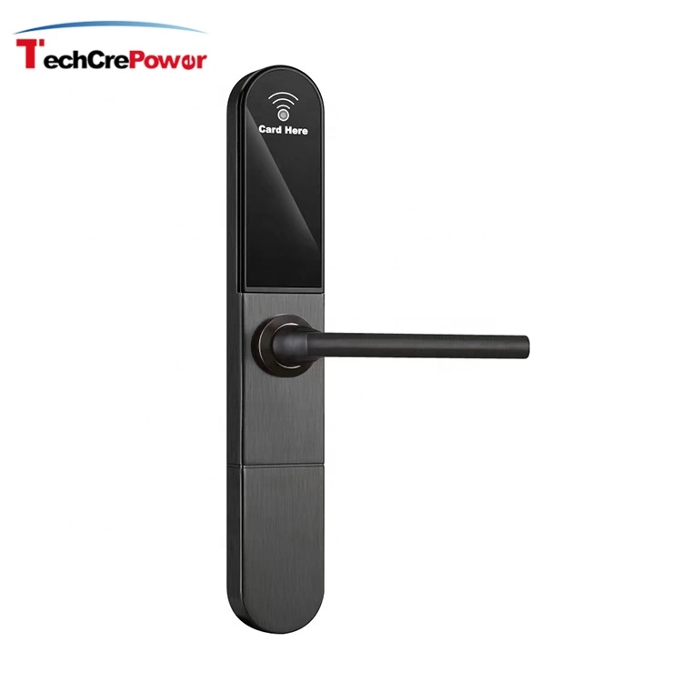 E918 RF Card Electronic Door Handle Lock, Smart RFID Hotel Door Lock System Цена