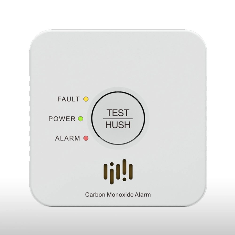 Manufacture Wireless Carbom Monoxide Detector AA Battery Interlinked Co Alarm En50291